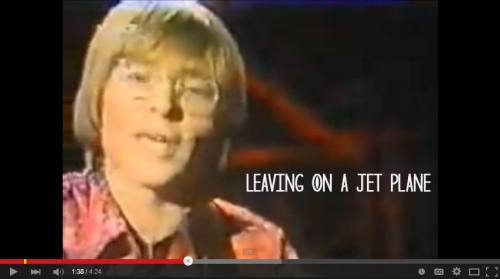 songs - leaving on a jet plane